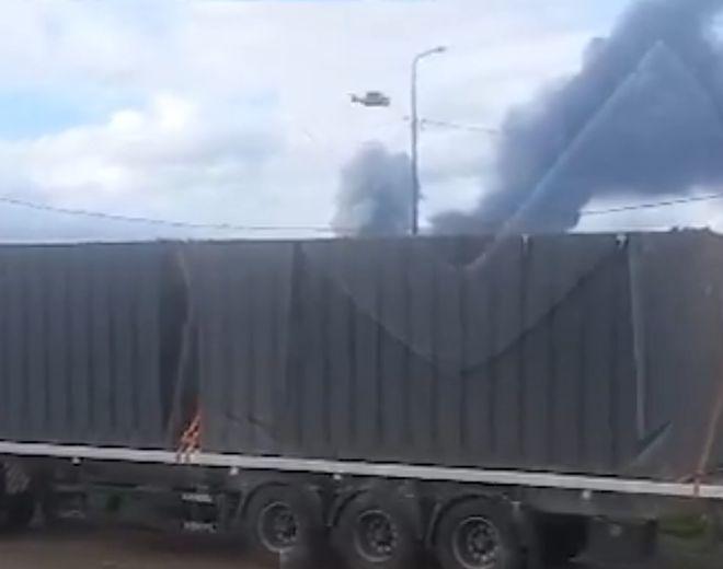 炸机被命中起火爆炸 乌特别军事行动建奇功冰球突破爆百万大奖木马屠城！41架战略轰
